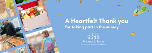 burger it forward campaign in support of Bridges to Hope Food Bank